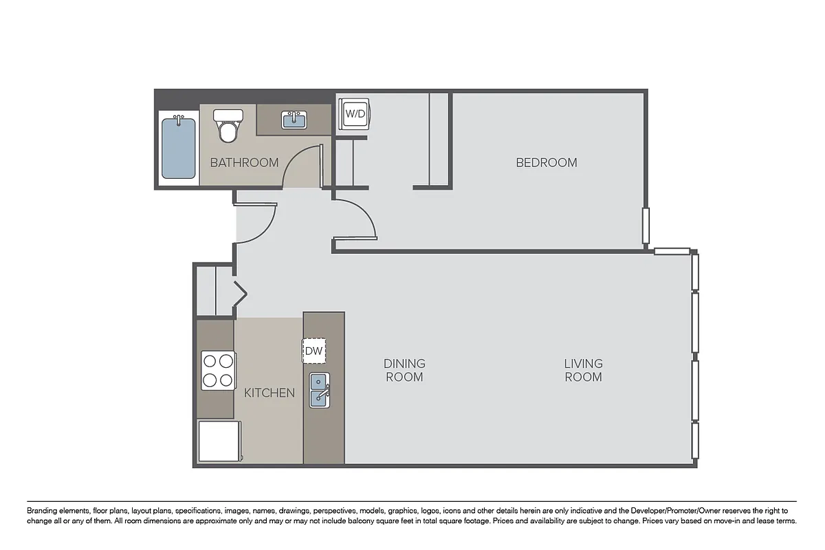 Floor plan Plan 1C
