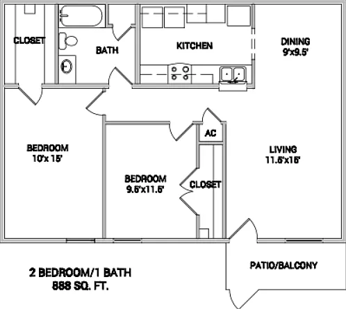 Bayou Oaks Apartments — Photo 43