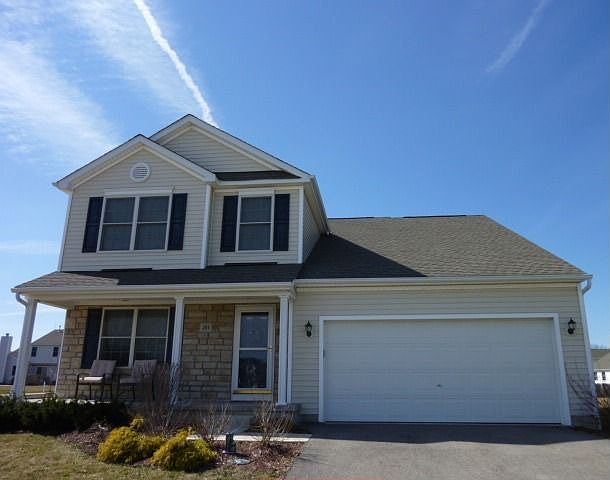 Great curb appeal with covered front porch