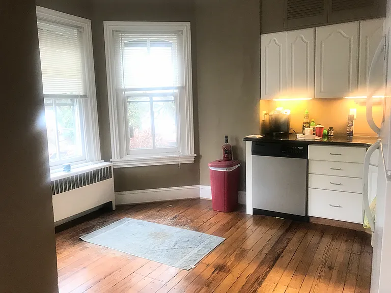 there are 3 windows in the kitchen