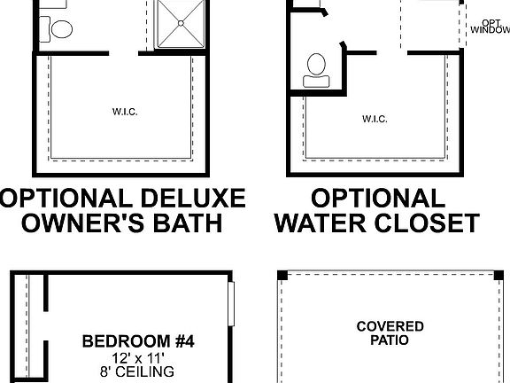 Boone First Floor Options