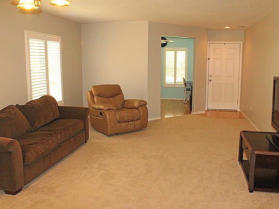 Living Room +Entrance to Den