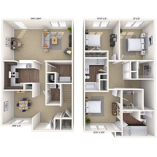 Floor plan 32B