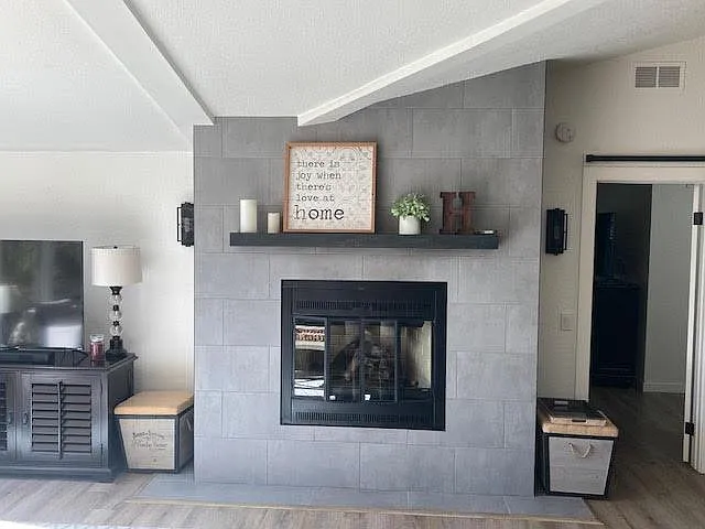 gas fireplace