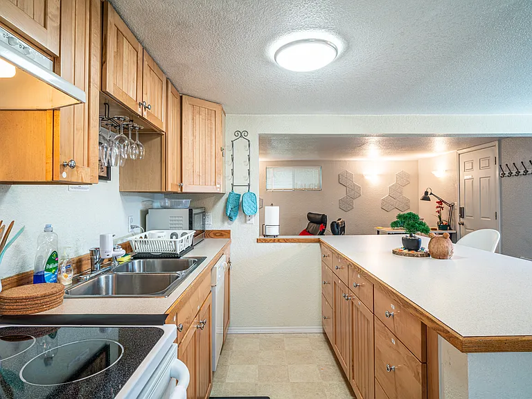 All general kitchenware, dining ware, dishwasher and microwave will be available for your use.