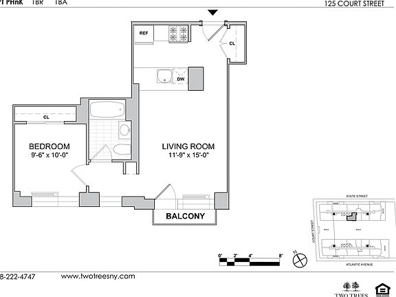 2nd image of 125 Court St Penthouse Nk