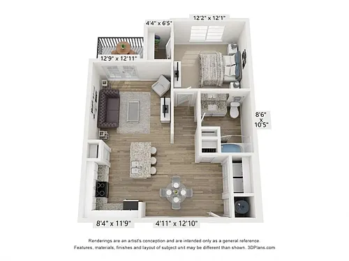 Floor plan The Enclave