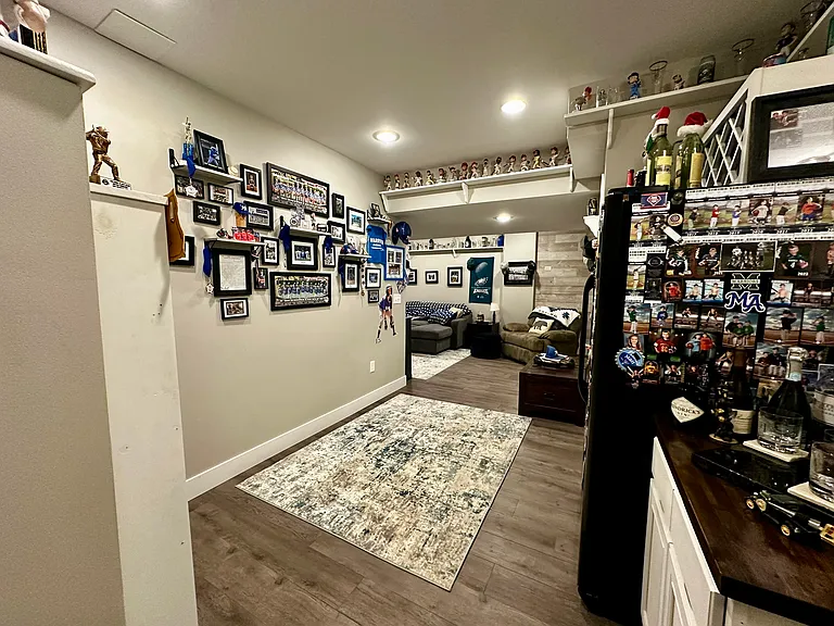 Finished basement