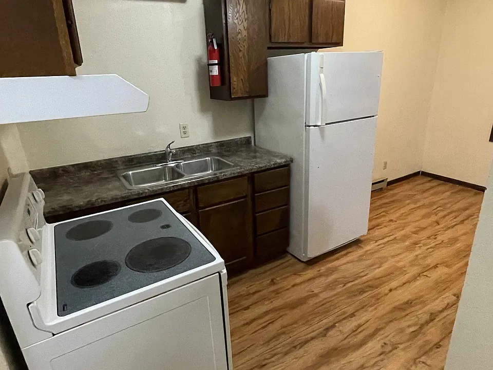 Kitchen and dining area