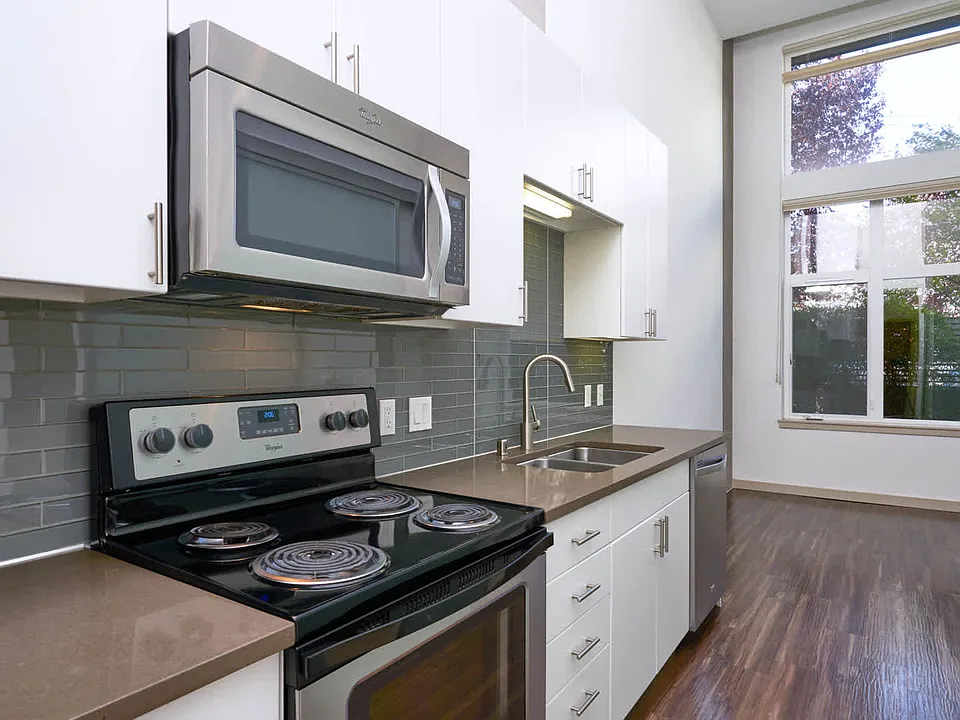 Kitchen with Stainless Steel Appliances