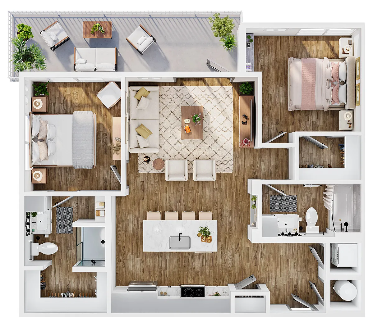 Floor plan Wolf Creek