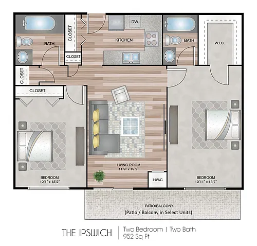 Floor plan Ipswich Tower