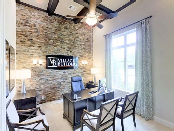 The study is situated at the front of the first floor in a secluded spot that makes it an ideal home