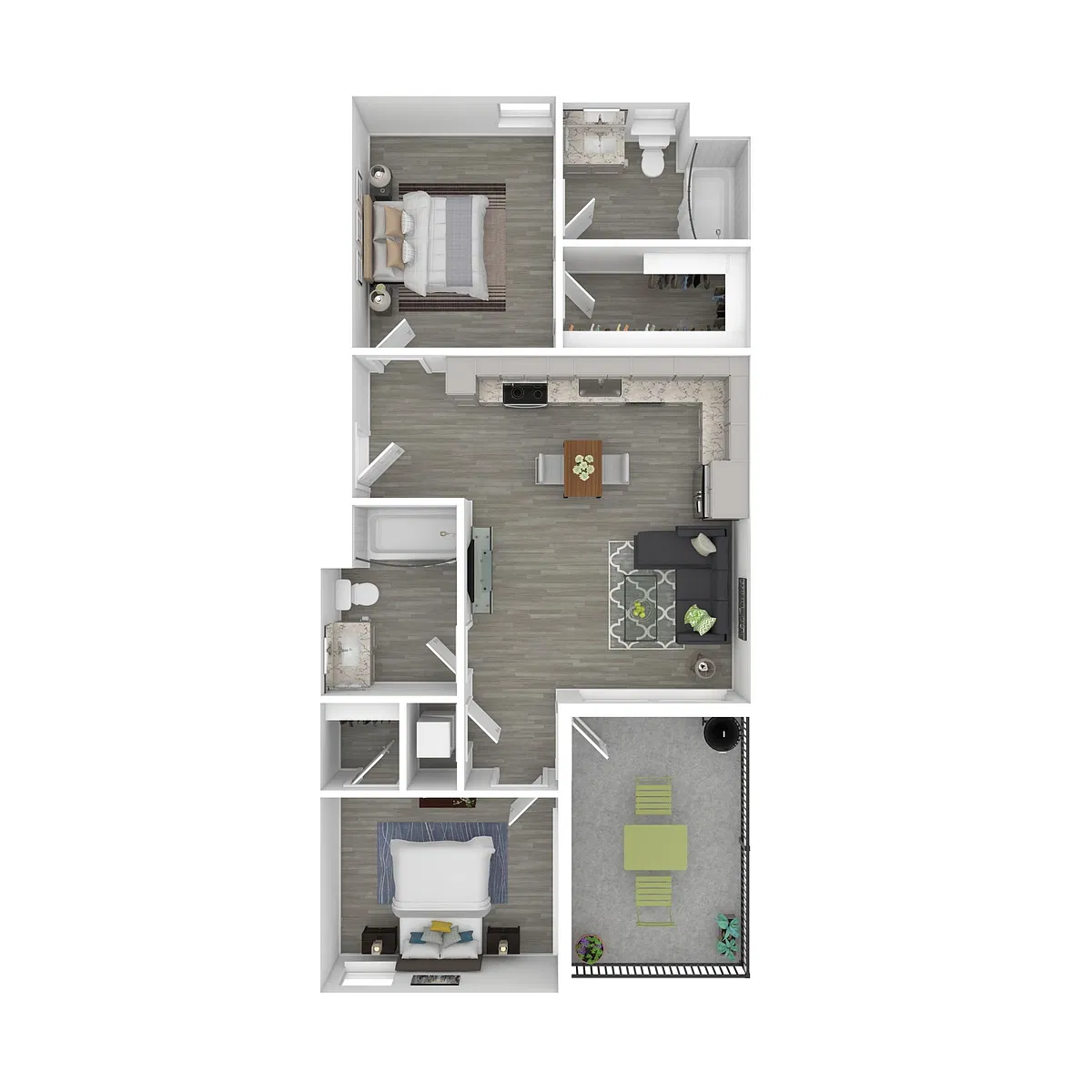 Floor plan B1