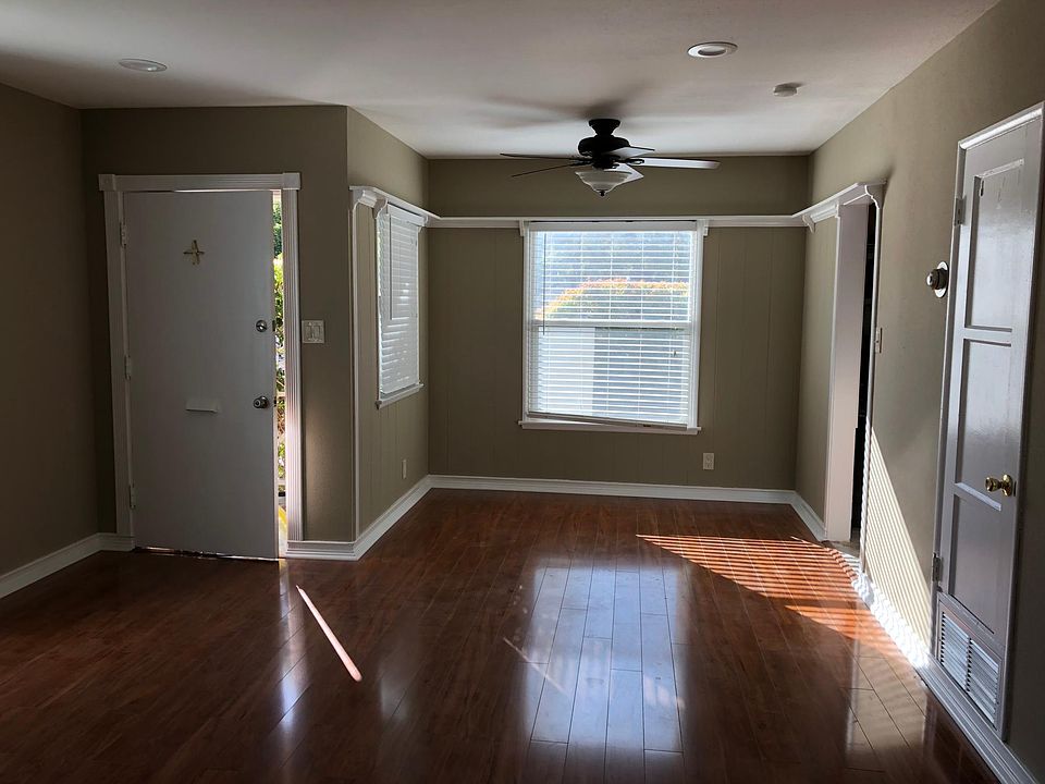 Living room and dining area
