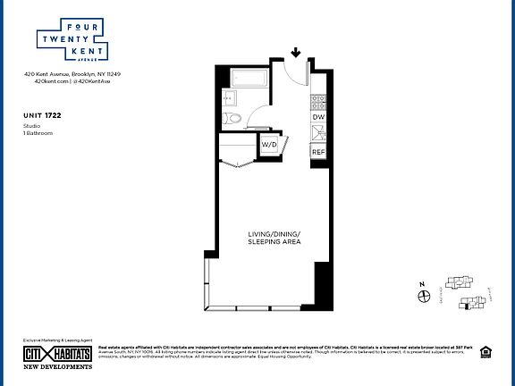 2nd image of 420 Kent Ave APT 1722