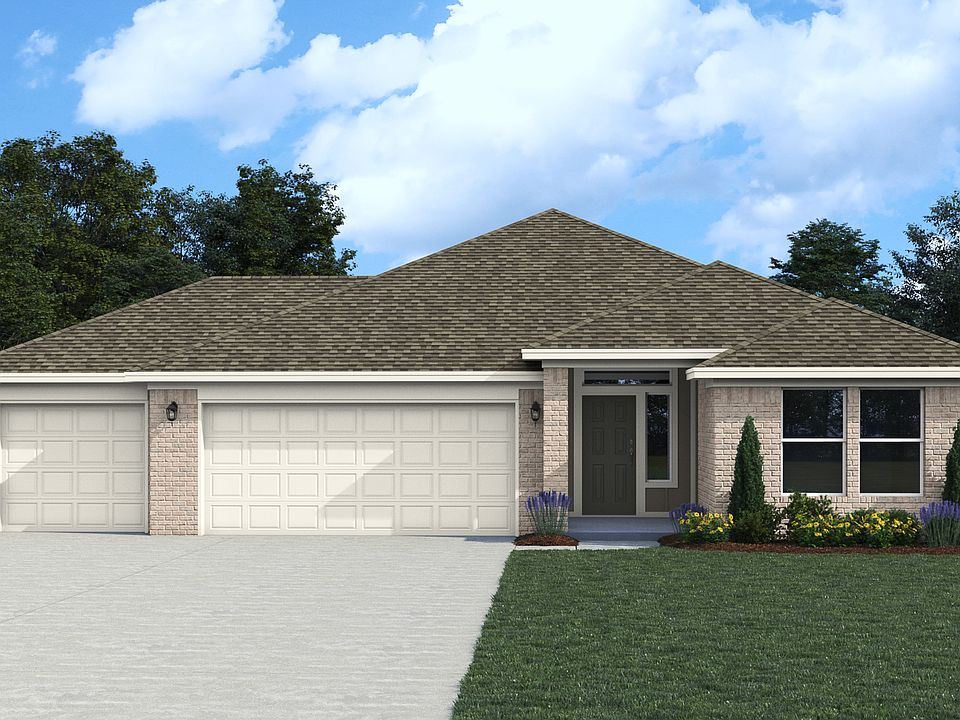 Inwood 3-Car - Canvas Collection Elevation A Traditional