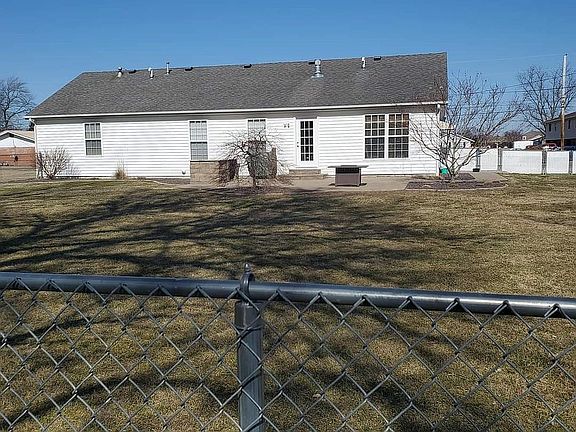 Rear of home /fenced yard