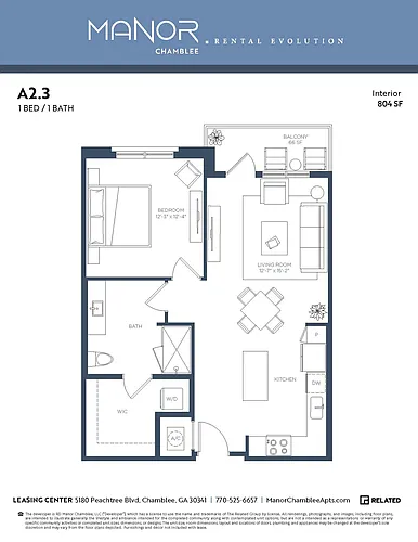 Floor plan A23