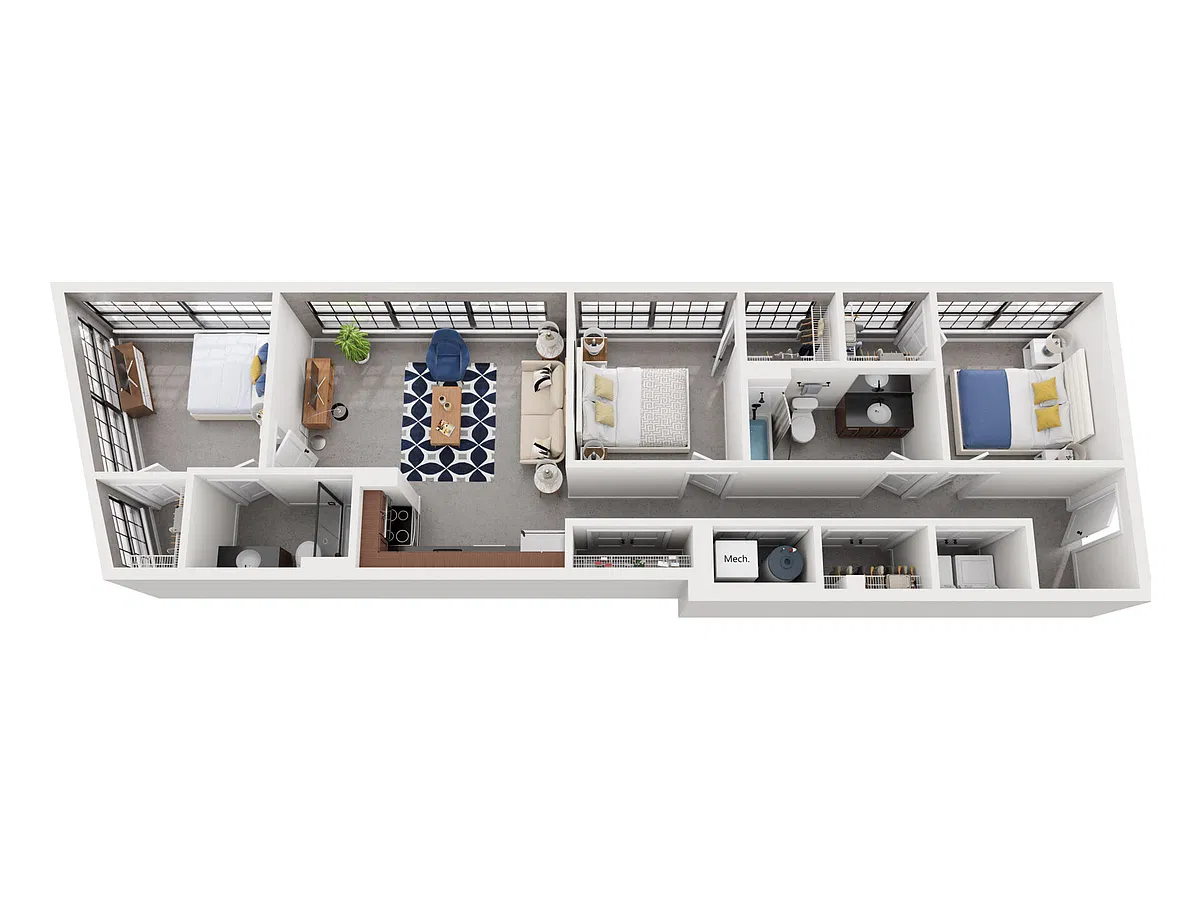 Floor plan Ballard