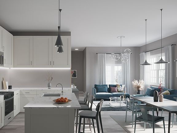 Unit 3 Kitchen and Living area