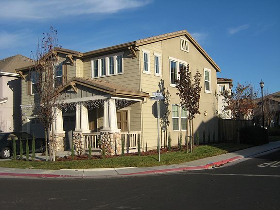 Front  Corner View with lawn 