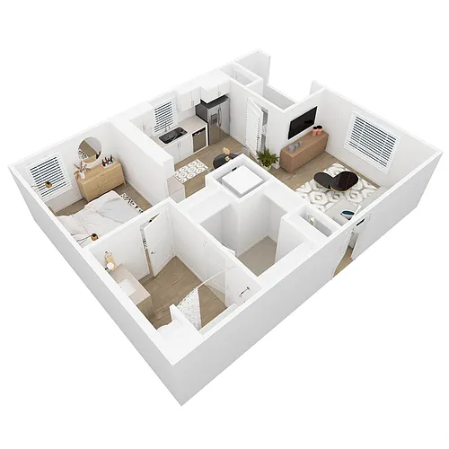Floor plan Pebbles