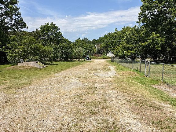looking toward the road