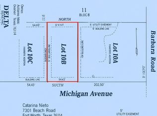 LOT-10B Michigan Ave, Fort Worth, TX 76114