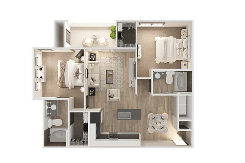 Floor plan B1