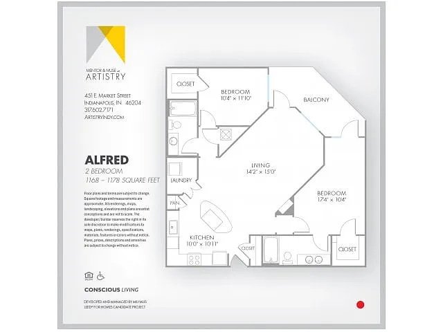 Floor plan Alfred