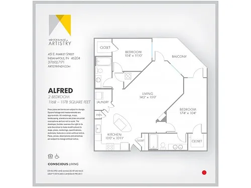 Floor plan Alfred