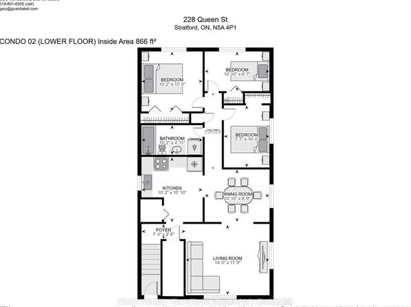 228 Queen St, Stratford, ON N5A 4P1