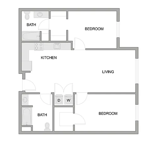 Floor plan The Erickson