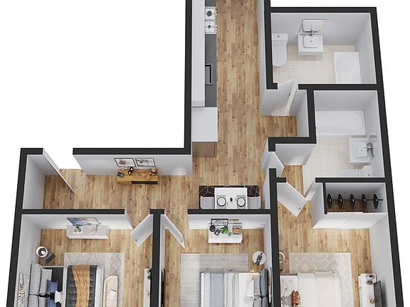 2nd image of 324 Grand St #2BB