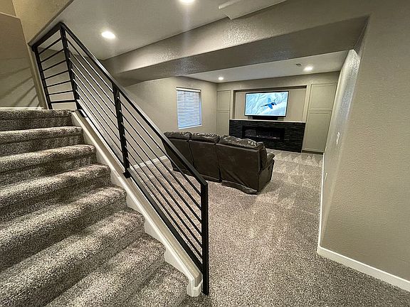 Basement family room