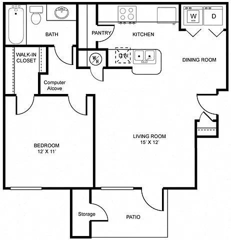 Floor plan A1
