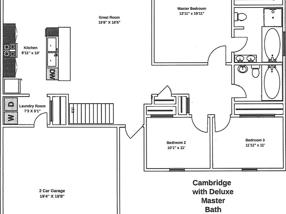 Cambridge II Floor Plan