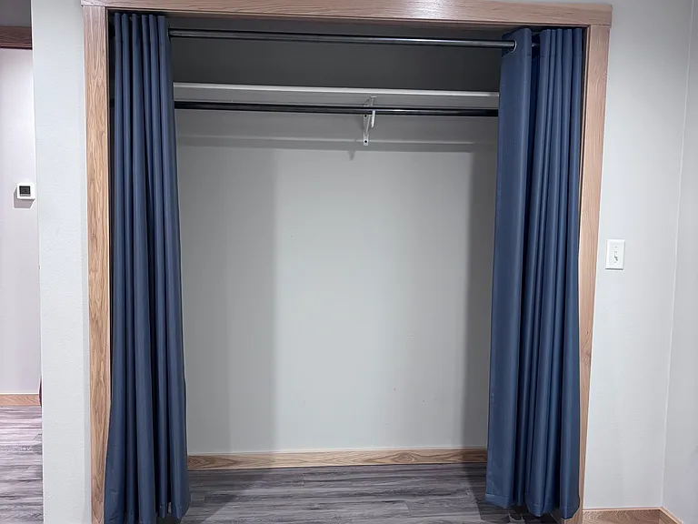 Large bedroom closet