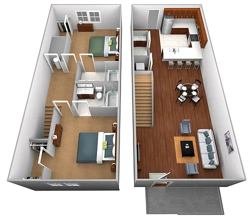 Floor plan B3