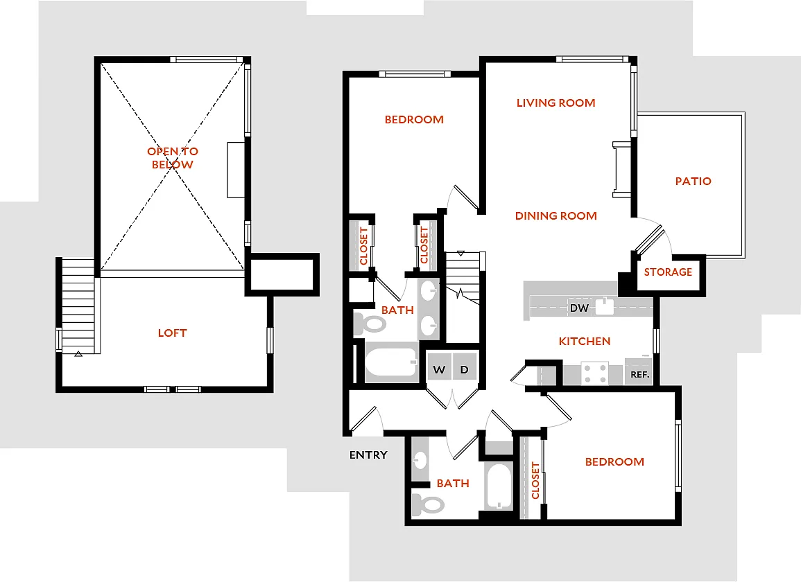 Floor plan Plan 2M