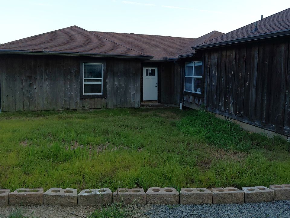 Front door and yard