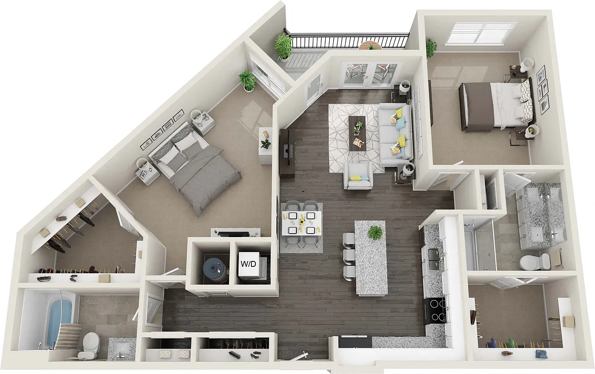 Floor plan B3