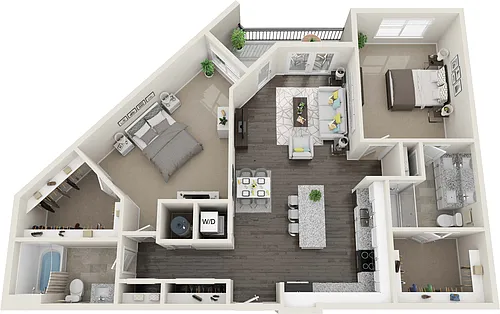 Floor plan B3