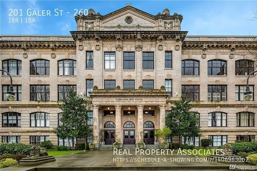 One Bedroom Condo in Old Queen Anne High School — Photo 1