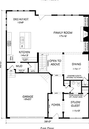 The Wallace New Home Floorplan