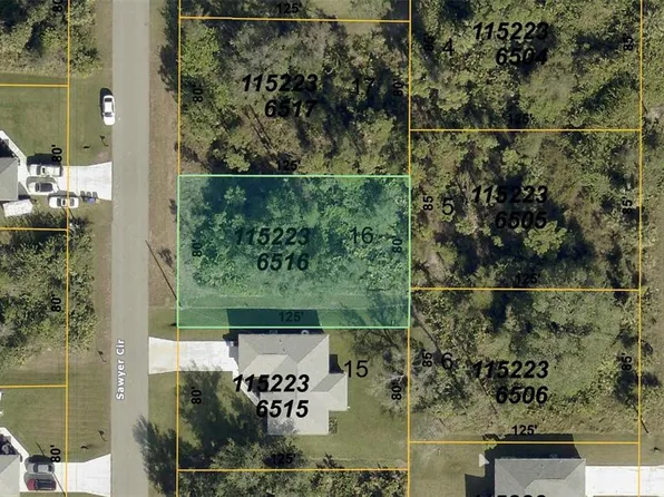 Sawyer Cir Lot 16, North Pt, FL 34288