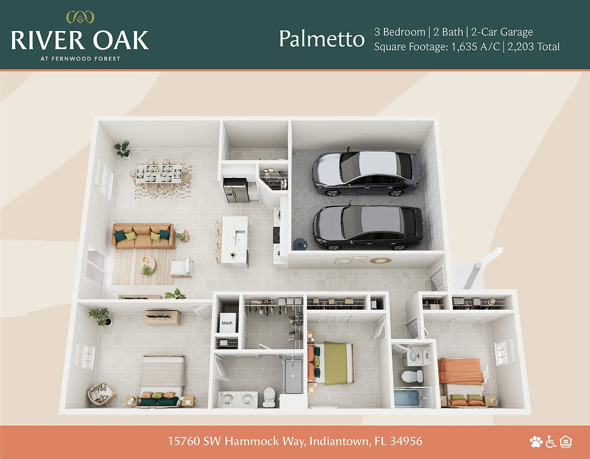 Floor plan Palmetto