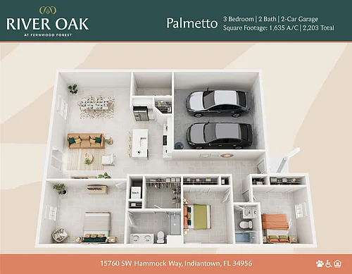 Floor plan Palmetto