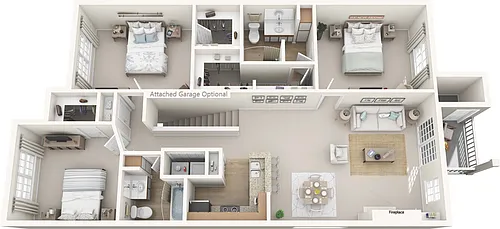 Floor plan The Oasis